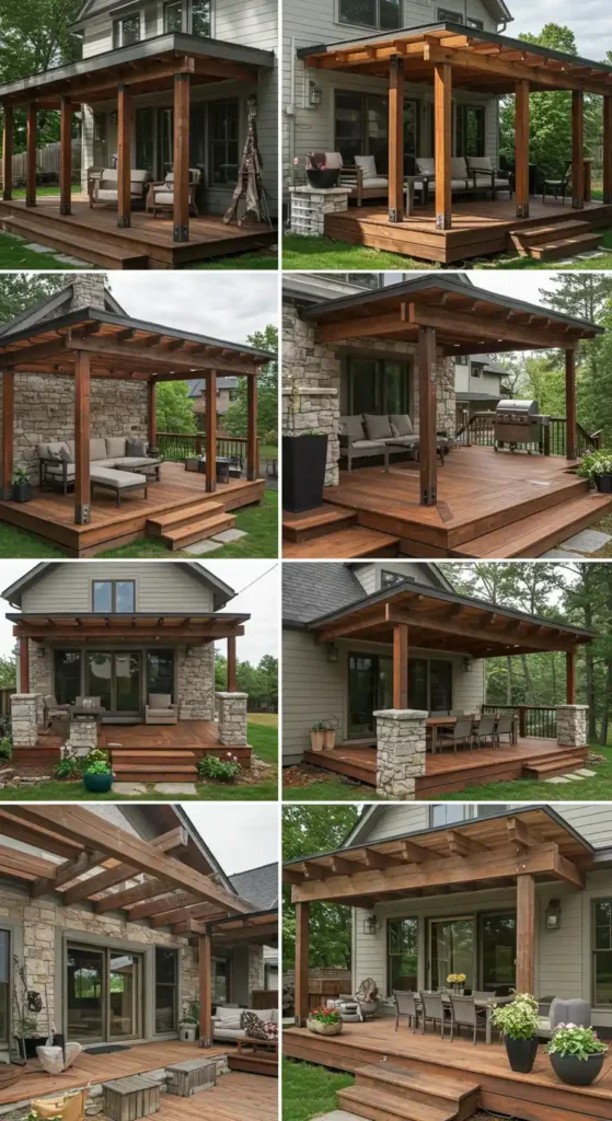 types of covered deck