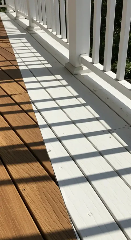 Mobile home porch