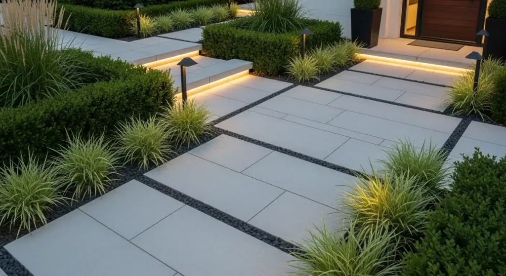 modern front yard landscaping ideas