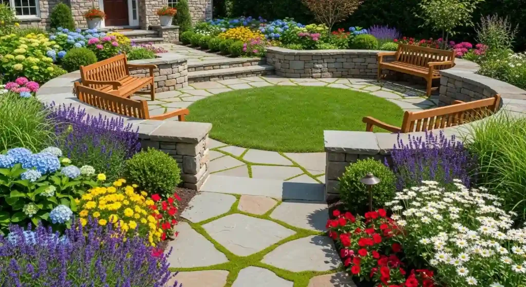 Mixing Hardscape and Softscape