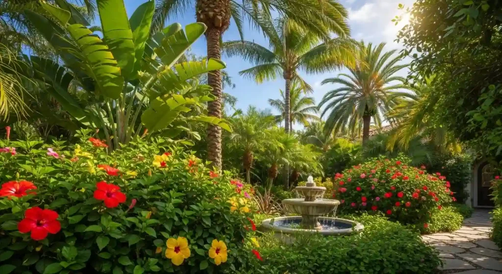 Tropical Front Yard Landscaping