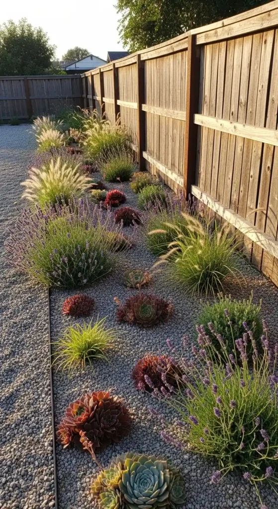 Low-Maintenance Fence Line Landscaping Ideas